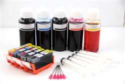 refillable ink cartridge Canon PIXMA MG5120 MG5220 MX882 iP4820 ip4920 MG5120 Mg5220, MG5320 which use the PGI 225 and CLI 226 cartridges