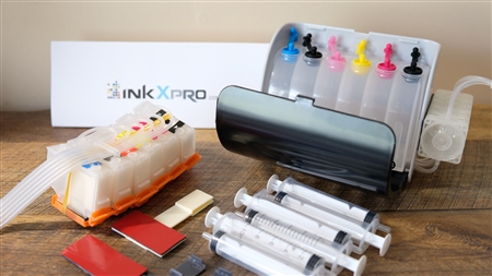 No-chip Empty DTF printing Ciss Ink System for Expression