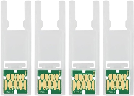 Replacement 4 color Chip for epson T812 cartridge