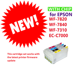 Ink Refill Kit for Epson Workforce WF Pro7840 Printer 812 Cartridges
