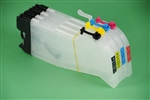 Extra large refillable ink cartridges for Brother printer use LC61 Cartridges