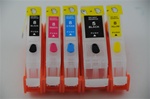 Refillable Ink Cartridge for Canon Printer use PGI-5  CLI-8Mk CLI-8C CLI-8M CLI-8Y ink tanks