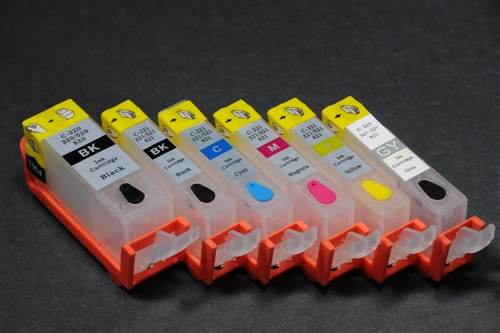 4 Cartucce Inchiostro Nero Compatibili CLI-225 Per Canon PIXMA MG5220, MG5320, MG6122... - Foto 3