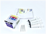 Ink Refill Kit for Epson Workforce WF-3640 WF-3620 WF-7110 WF7620 WF7610 WF-7710 WF7720 WF7210 Printer 252 Cartridges
