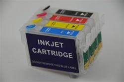 Refillable Ink Cartridge for EPSON Workforce 40 500 NX510 CIS CISS ARC