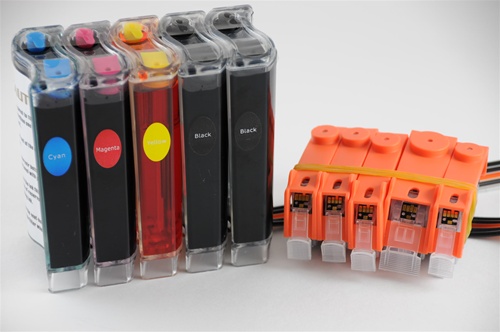 Continuous ink system for Canon PIXMA 4200/ ip 4300/ with ARC chip